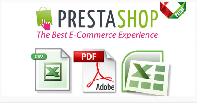 Exportación Prestashop en CSV, EXCEL, PDF